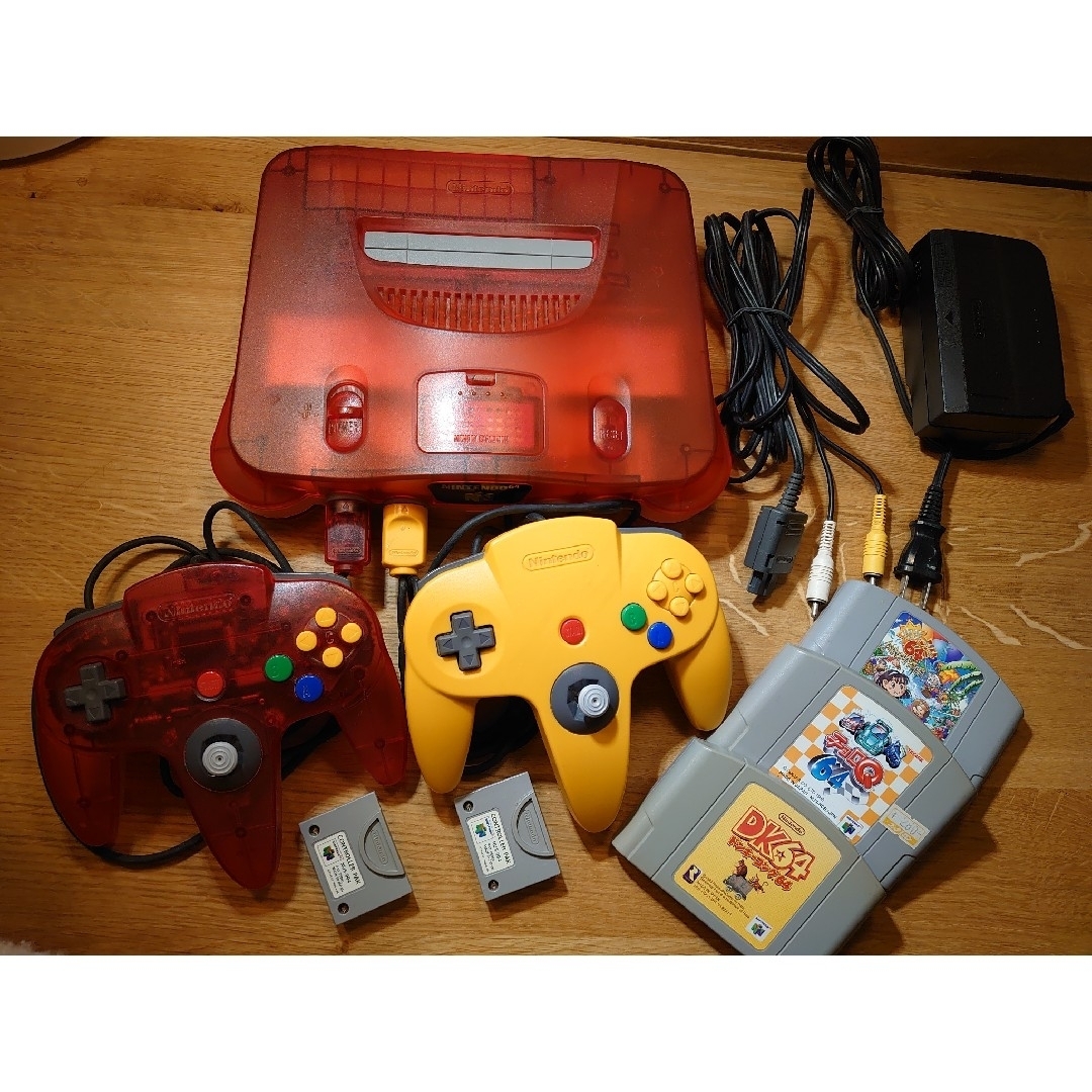 NINTENDO 64 - ジャンク品／ニンテンドー64本体／ソフトセットの通販 