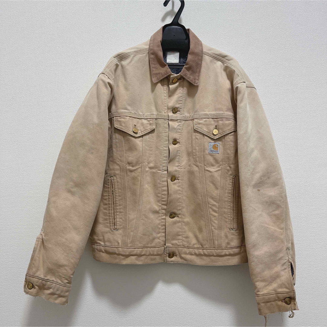 carhartt(カーハート)の90s カーハート carhartt ダックジャケット トラッカージャケット メンズのジャケット/アウター(カバーオール)の商品写真