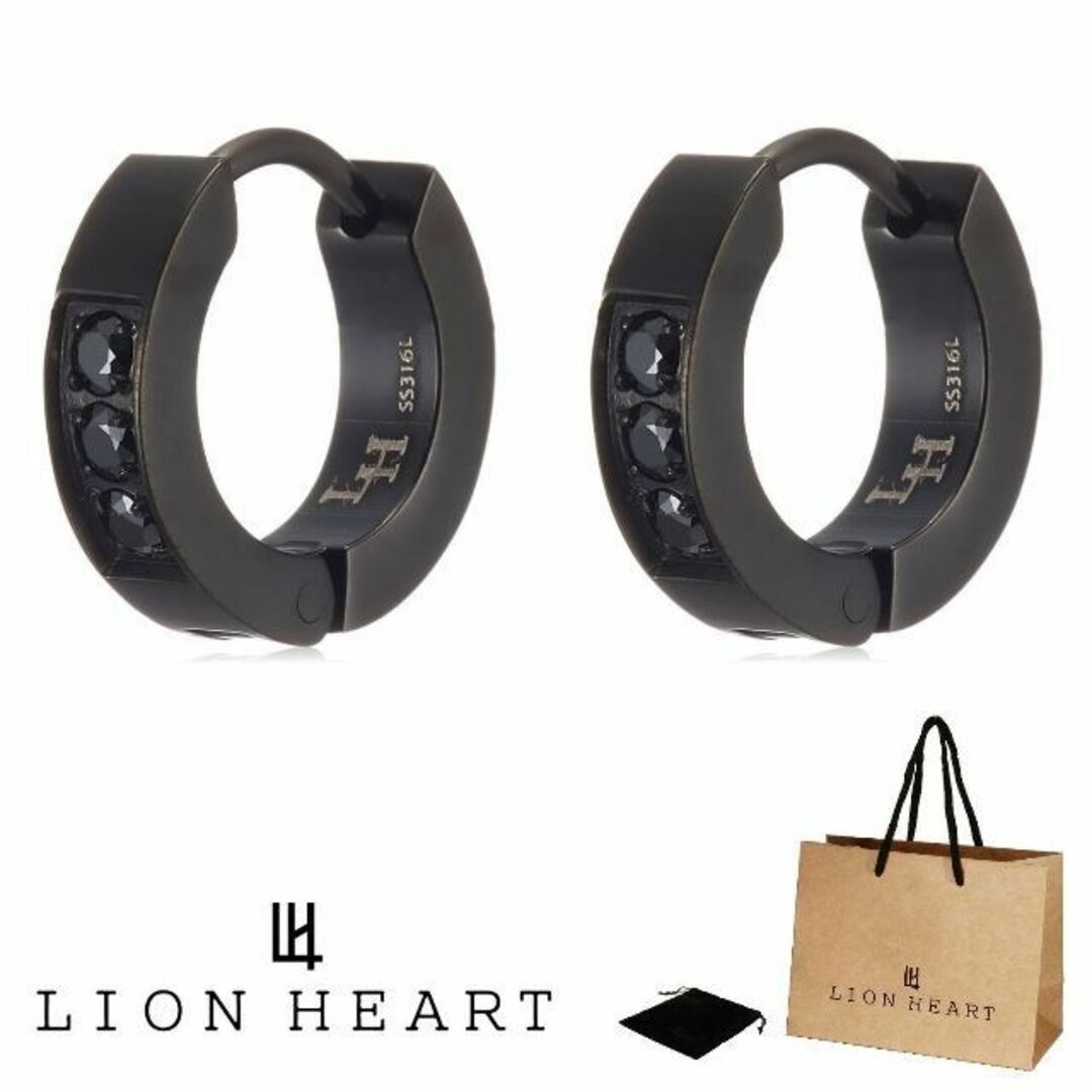 LION HEART ライオンハート ピアス LHMP004N 2点 両耳用ピアス(両耳用)
