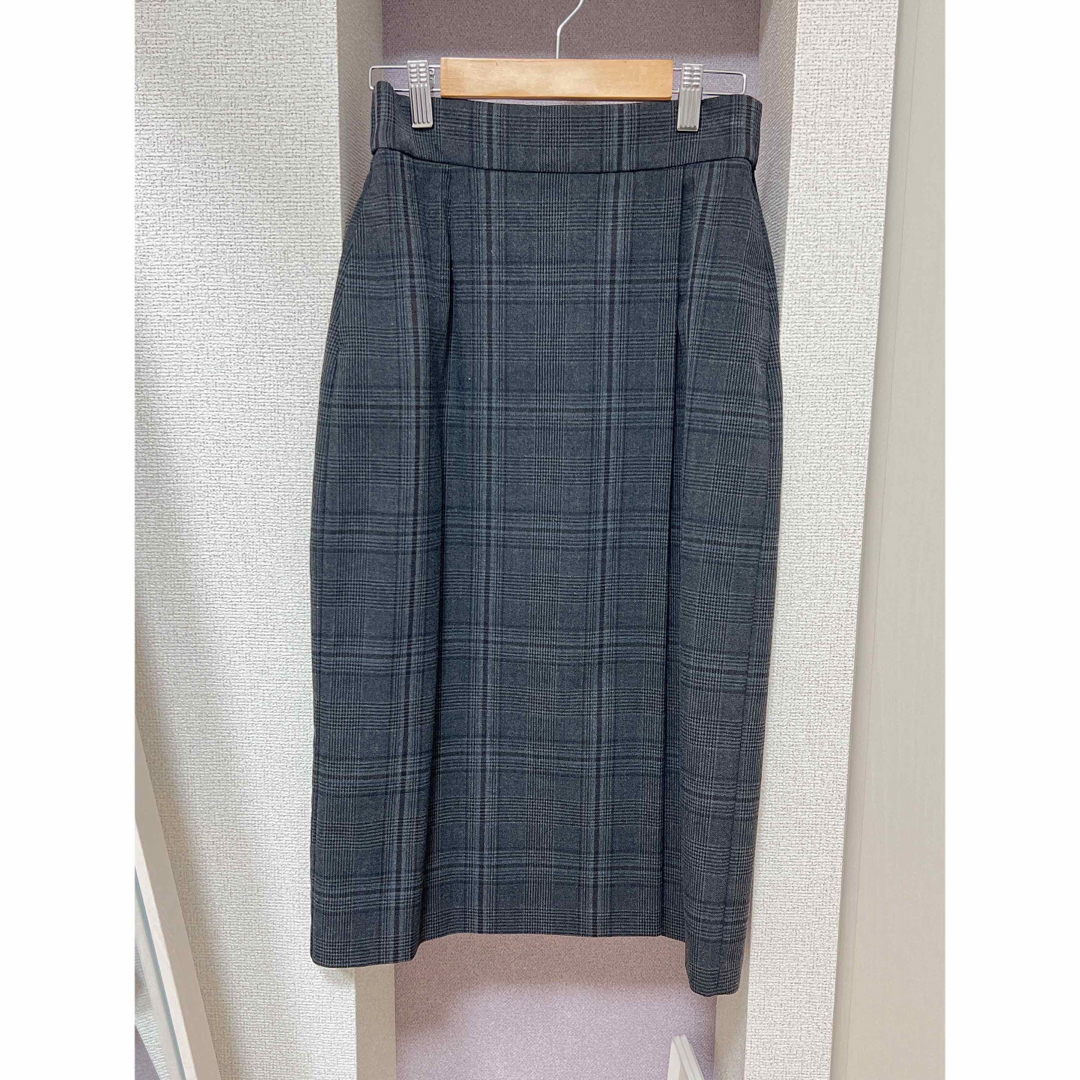 UNIQLO(ユニクロ)のチェックタイトロングスカート レディースのスカート(ロングスカート)の商品写真