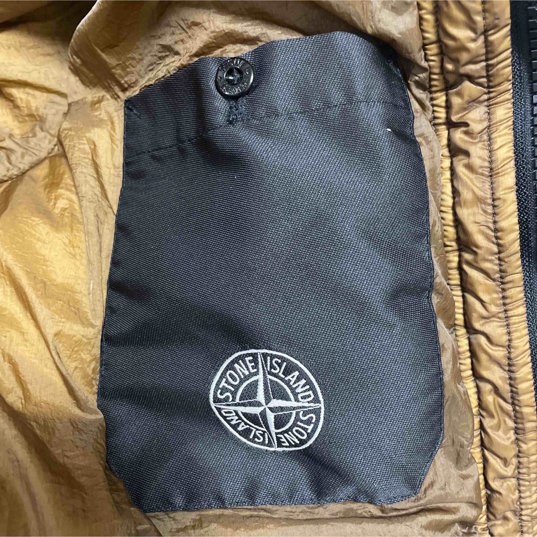 STONE ISLAND(ストーンアイランド)のSTONE ISLAND GARMENT DYED CRINKLE REPS メンズのジャケット/アウター(ダウンジャケット)の商品写真