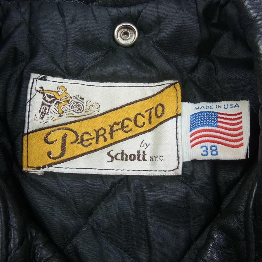 SCHOTT 40 ダブルライダース レザージャケット バイカータグ SCHOTT 40 ダブルライダース レザージャケット バイカータグ