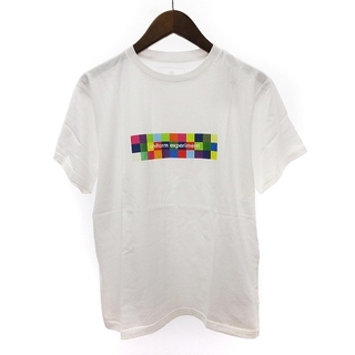 ユニフォームエクスペリメント(uniform experiment)のユニフォームエクスペリメント タグ付き Tシャツ 半袖 ロゴ 白 2 M相当(Tシャツ/カットソー(半袖/袖なし))