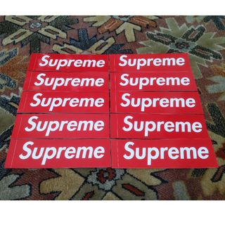 シュプリーム(Supreme)のsupreme ステッカー 10枚 boxlogo ストリート スケボー(ノベルティグッズ)