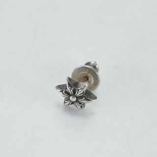 クロムハーツ(Chrome Hearts)のクロムハーツ 14K SV 925 スター スタッド ピアス シルバー アクセサリー おしゃれ 人気 片方用 0.8g メンズ MNT E16-7(ピアス(片耳用))