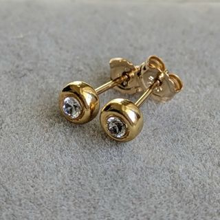 エテ(ete)の【TIMELESS】14kgf一粒ピアス(ピアス)