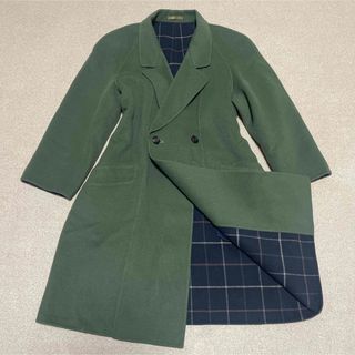 BURBERRY - 極美品Lサイズ BURBERRY カシミヤ チェスターコート ダブル