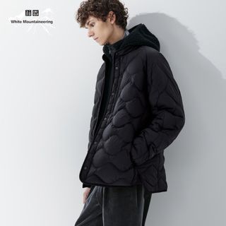 ユニクロ(UNIQLO)の【UNIQLO】リサイクルハイブリッドダウンジャケット【新品タグ付】(ダウンジャケット)