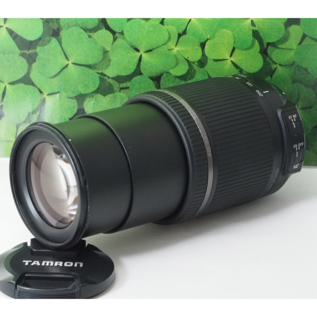 TAMRON(タムロン)の【美品】タムロン❤️18-200mm Di II VC望遠レンズ❤️ニコン用 スマホ/家電/カメラのカメラ(レンズ(ズーム))の商品写真