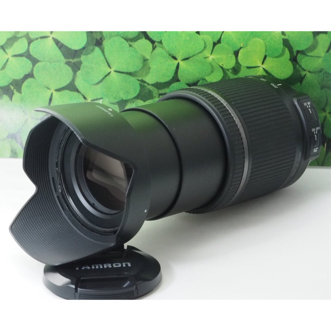 75x966mm重量【美品】タムロン❤️18-200mm Di II VC望遠レンズ❤️ニコン用