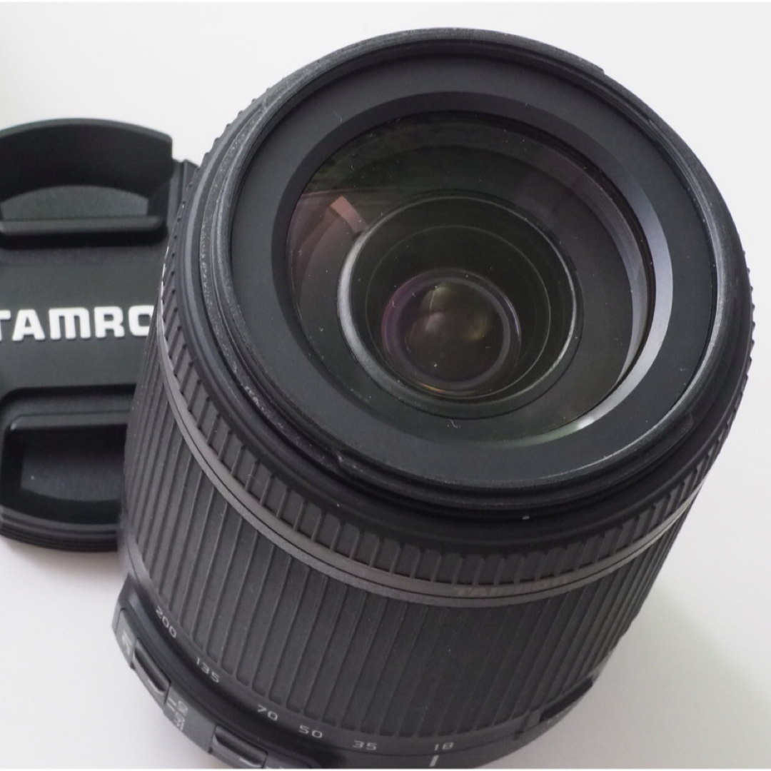 TAMRON(タムロン)の【美品】タムロン❤️18-200mm Di II VC望遠レンズ❤️ニコン用 スマホ/家電/カメラのカメラ(レンズ(ズーム))の商品写真