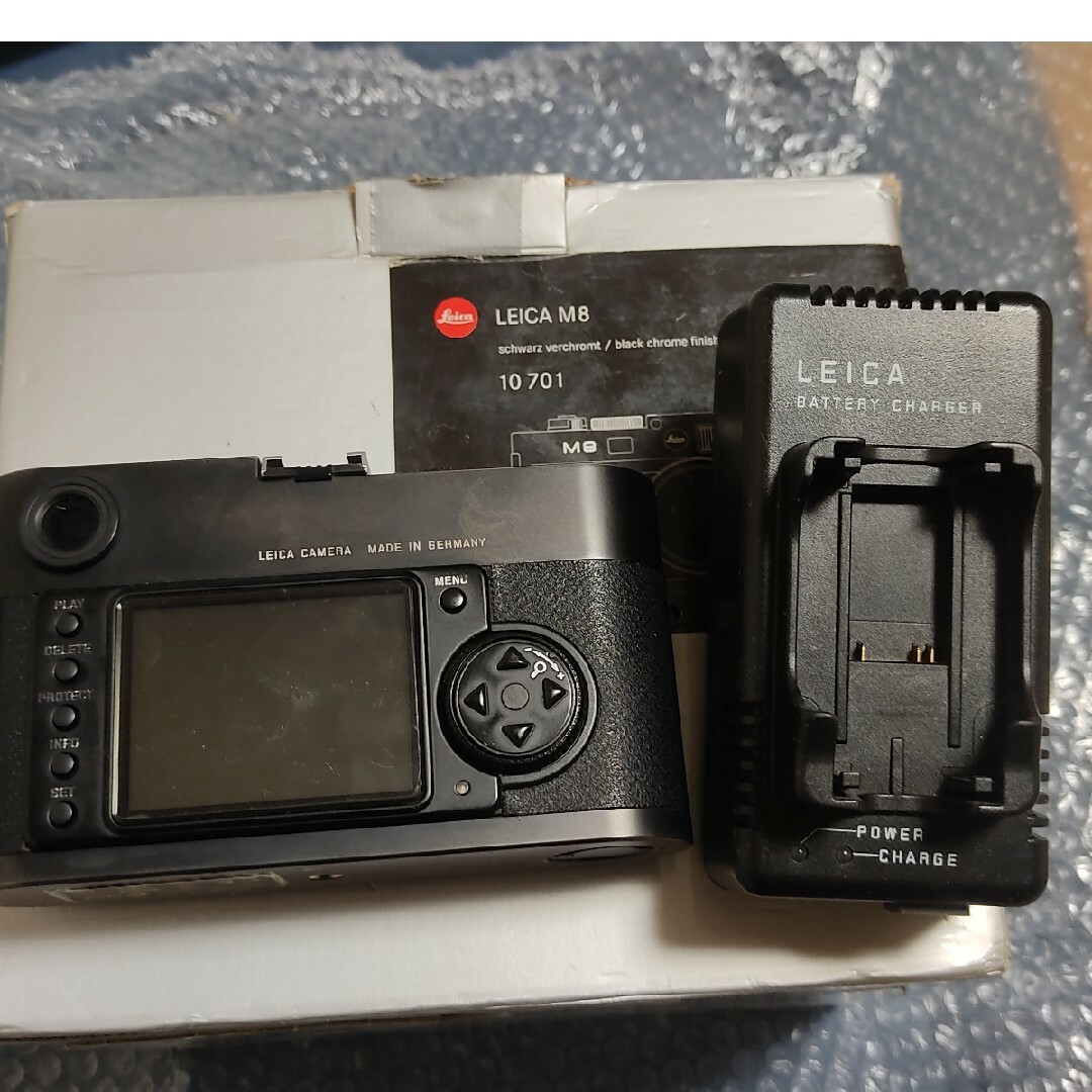 LEICA(ライカ)のLeica M8 ライカ ブラック　ボディ スマホ/家電/カメラのカメラ(ミラーレス一眼)の商品写真
