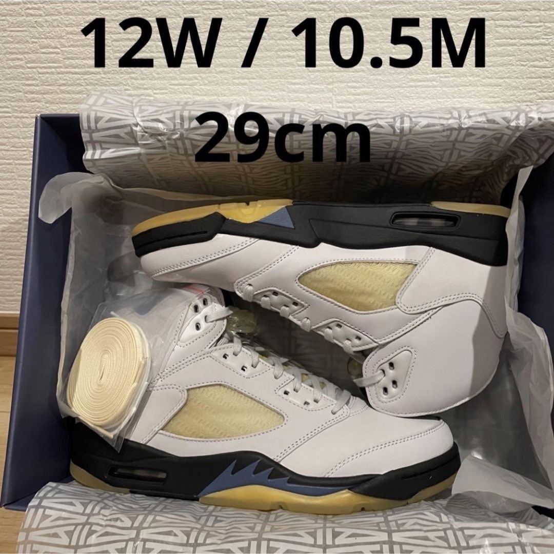 スニーカーW29cm A Ma Maniere Nike Air Jordan 5 本物