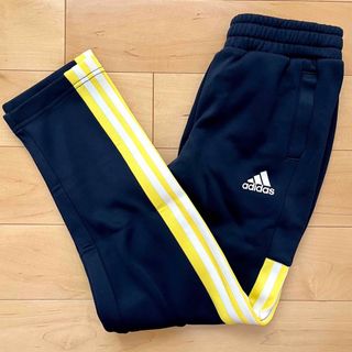 アディダス(adidas)のスウェットパンツ アディダス adidas 130cm 紺×黄 ☆新品未使用(パンツ/スパッツ)