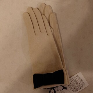 ランバンコレクション(LANVIN COLLECTION)のランバン コレクション レディース 手袋 カシミヤ スマホ対応(手袋)