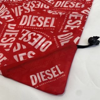 DIESEL - DIESEL ノベルティ エコバッグ 非売品 ディーゼル 赤色