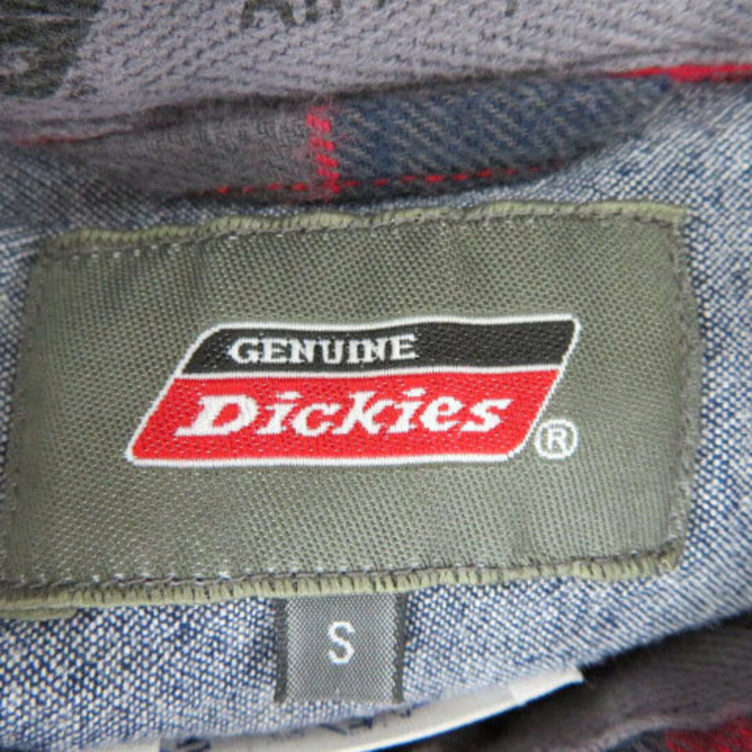 Dickies(ディッキーズ)のディッキーズ カジュアルシャツ 長袖 チェック柄 S マルチカラー 赤 レッド メンズのトップス(シャツ)の商品写真