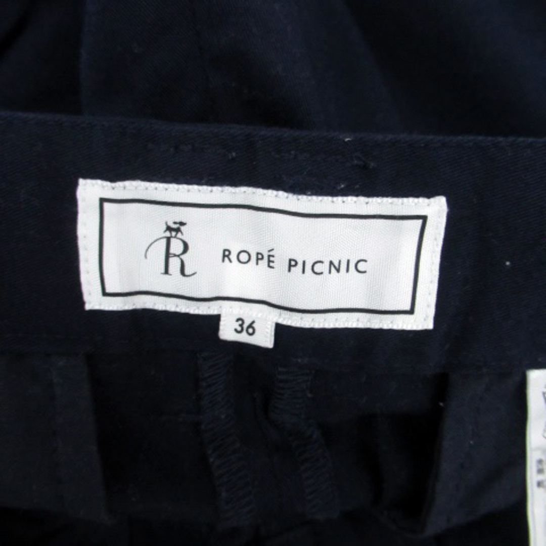 Rope' Picnic(ロペピクニック)のロペピクニック テーパードパンツ アンクル丈 36 紺 ネイビー レディースのパンツ(その他)の商品写真