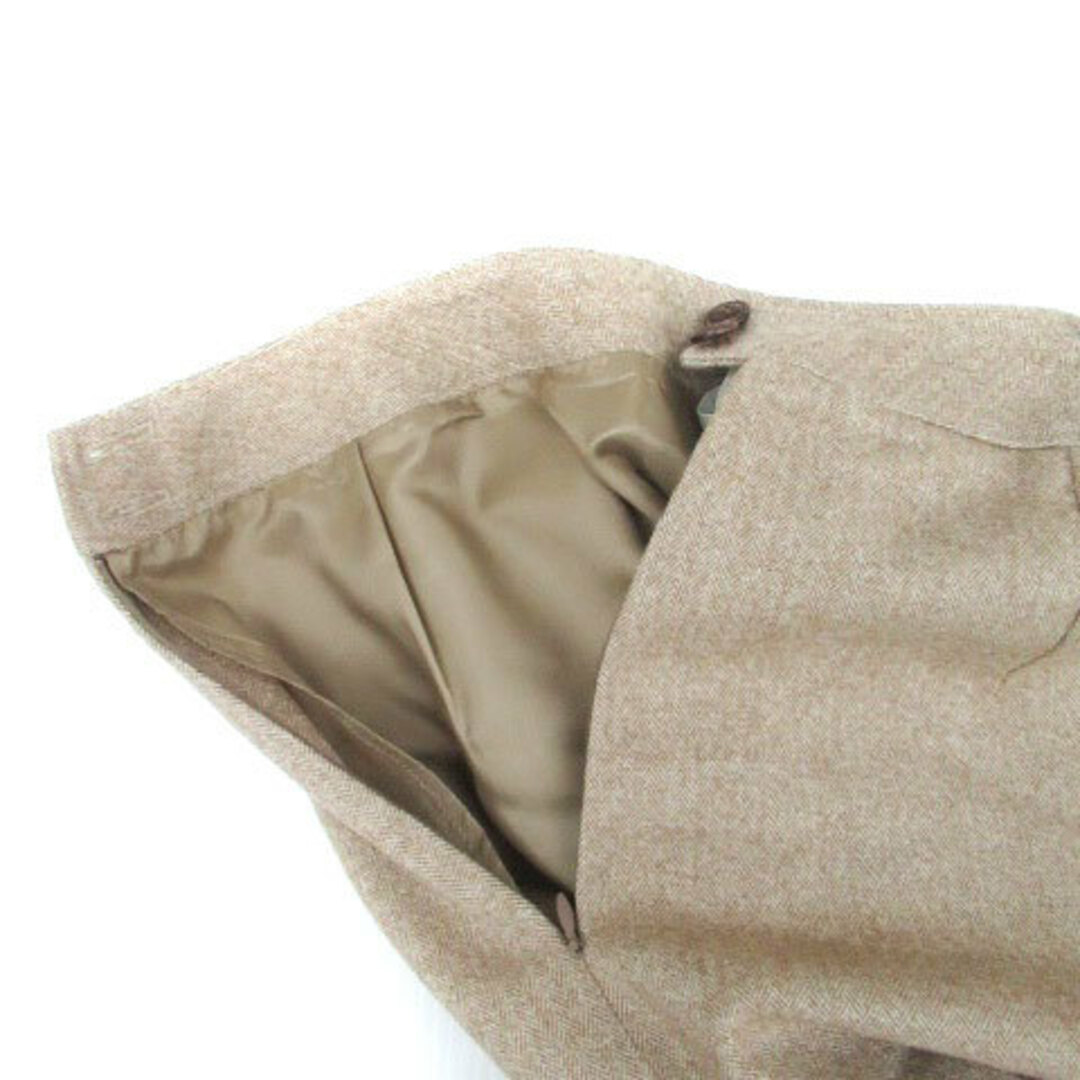 ensuite(エンスウィート)のエンスウィート レナウン セットアップ ジャケット スカート 上2 下3 茶色 レディースのレディース その他(その他)の商品写真