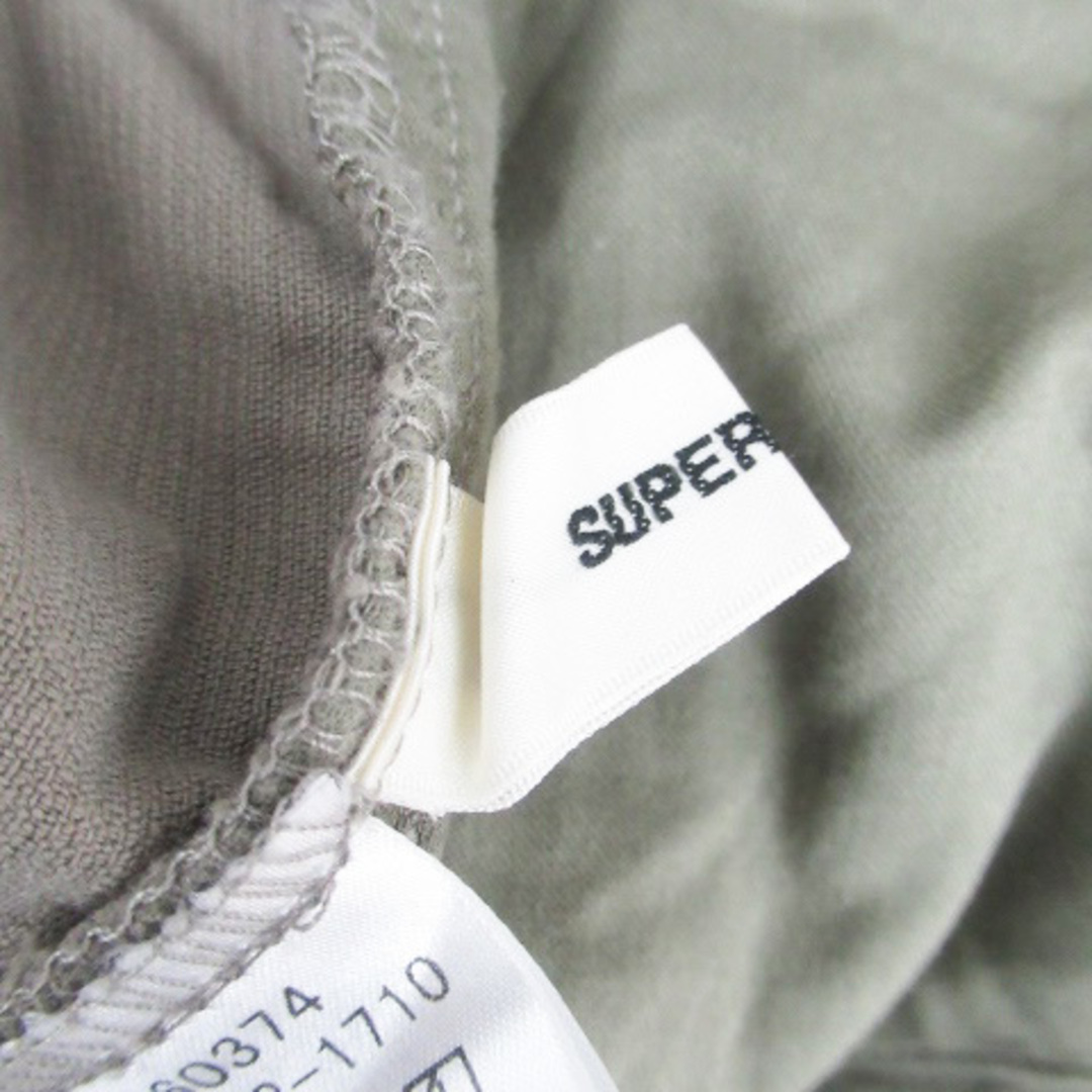 SUPER HAKKA(スーパーハッカ)のスーパーハッカ コーデュロイパンツ スリム パンツ ロング丈 S グレー メンズのパンツ(スラックス)の商品写真