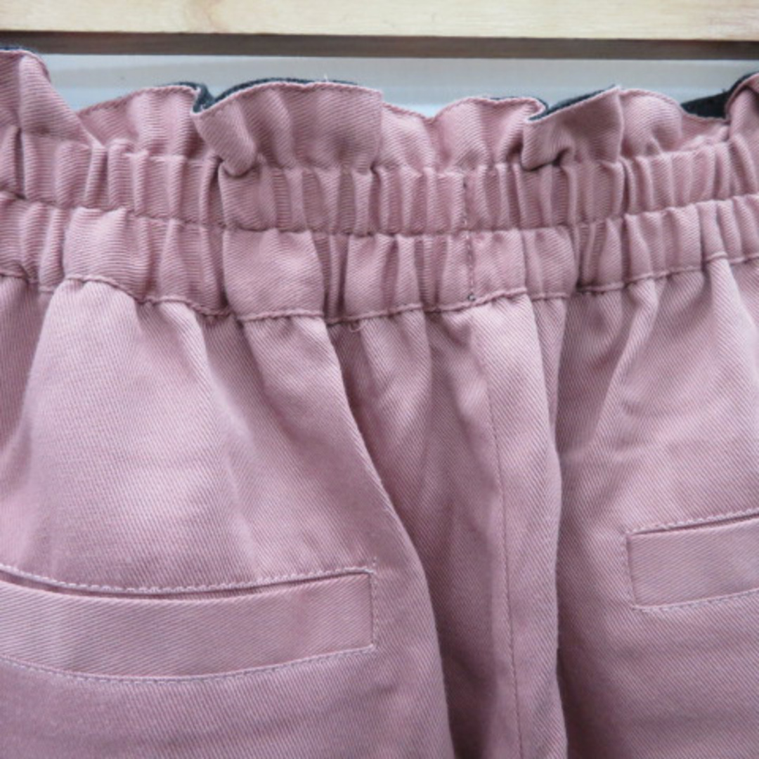 heather(ヘザー)のヘザー タイトスカート ロング丈 リバーシブル ドット柄 M ピンクベージュ 黒 レディースのスカート(ロングスカート)の商品写真