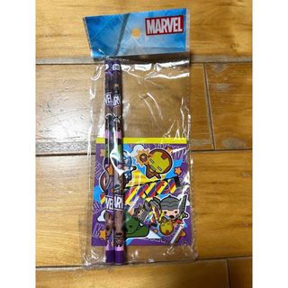 マーベル(MARVEL)のMARVEL4点文具セット(キャラクターグッズ)