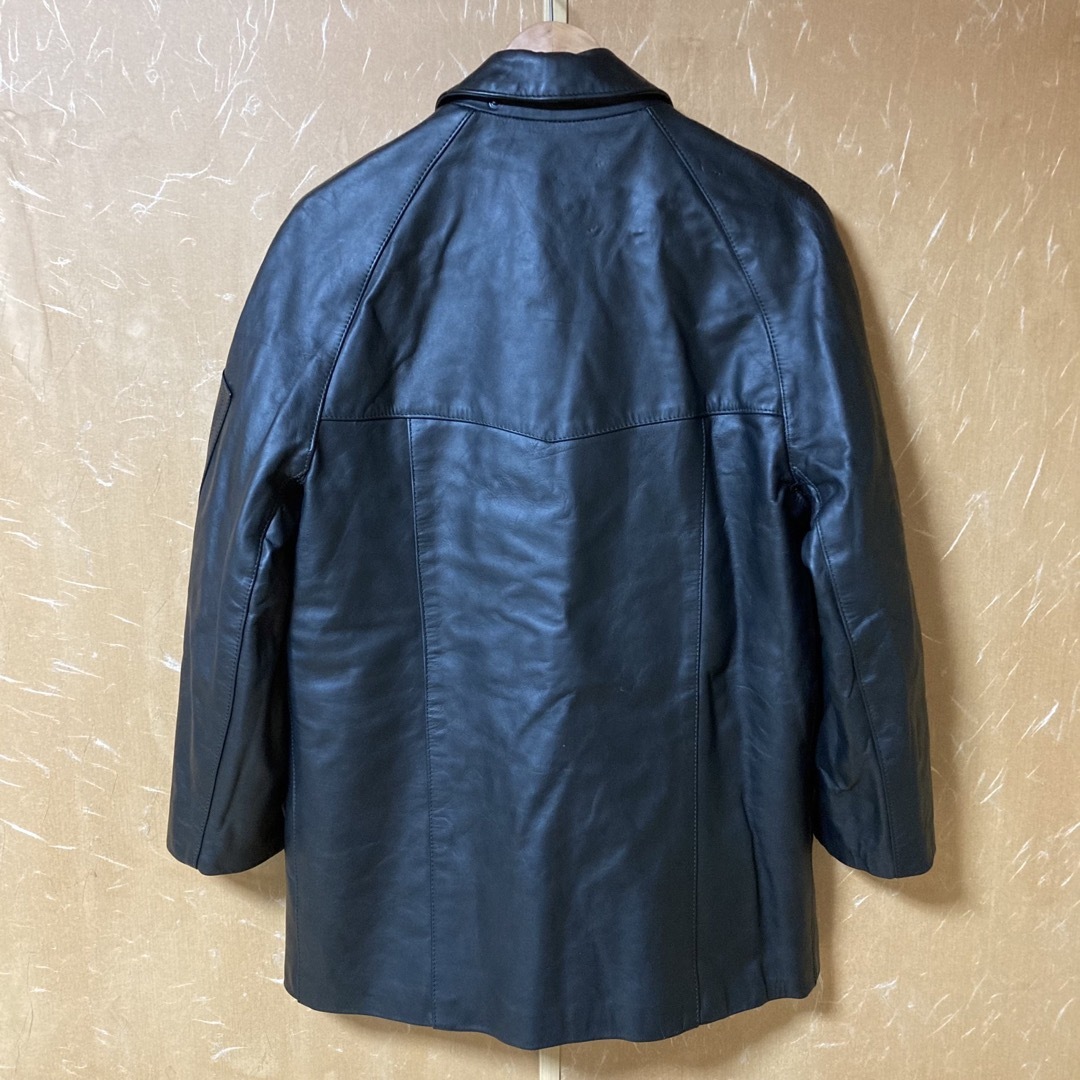 80s イタリア警察 レザーポリスマンジャケット riri FIOCCHI 80s イタリア警察 レザーポリスマンジャケット riri FIOCCHI