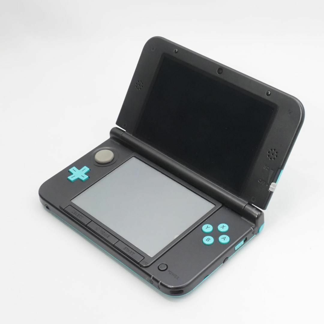 美品】ニンテンドー3DS LL リミテッドパック ターコイズ×ブラック 美品】ニンテンドー3DS LL リミテッドパック ターコイズ×ブラック