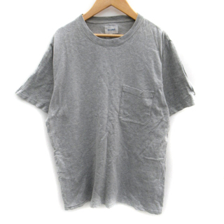 ビームス(BEAMS)のビームス BEAMS Tシャツ カットソー 半袖 ラウンドネック M グレー(Tシャツ/カットソー(半袖/袖なし))