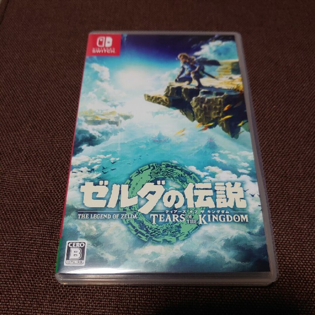 Nintendo Switch(ニンテンドースイッチ)のゼルダの伝説　ティアーズ オブ ザ キングダム エンタメ/ホビーのゲームソフト/ゲーム機本体(家庭用ゲームソフト)の商品写真