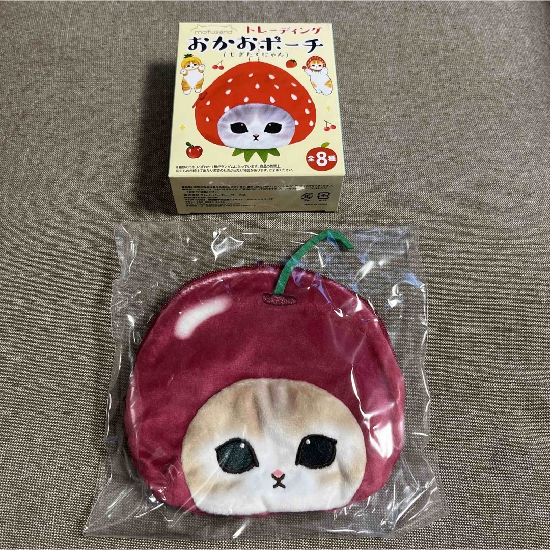 モフサンド おかお ポーチ エンタメ/ホビーのおもちゃ/ぬいぐるみ(キャラクターグッズ)の商品写真