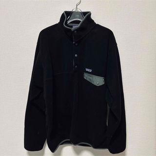 パタゴニア(patagonia)のpatagonia シンチラ スナップT プルオーバー黒M(その他)