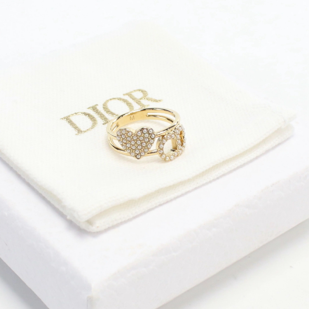 Christian Dior(クリスチャンディオール)のChristian Dior Clair d lune ring ハート レディースのアクセサリー(リング(指輪))の商品写真