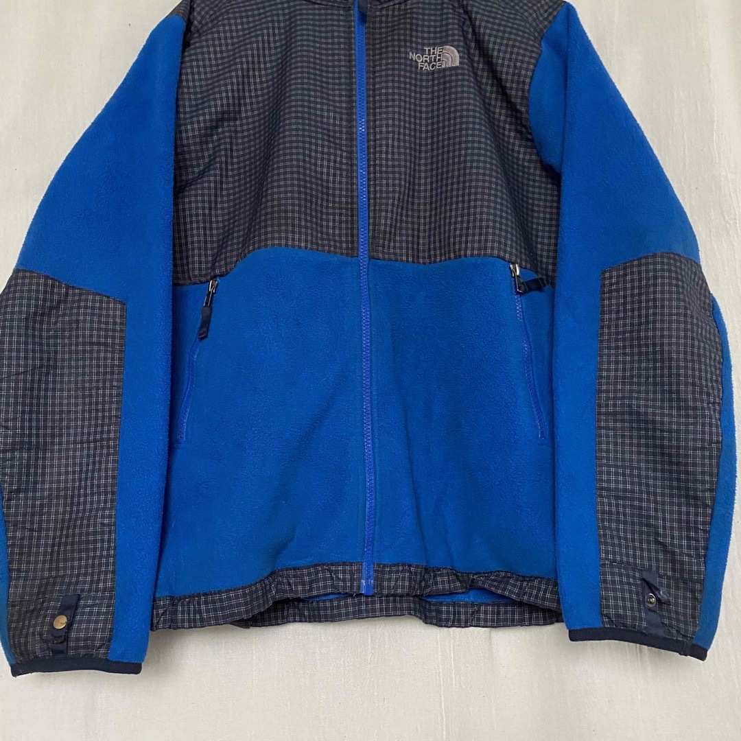 THE NORTH FACE(ザノースフェイス)のザノースフェイス　ブルー系　フルジップ　フリース　アウター キッズ/ベビー/マタニティのキッズ服男の子用(90cm~)(ジャケット/上着)の商品写真