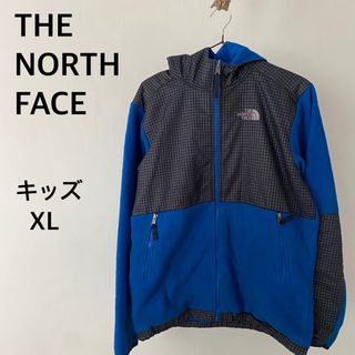 ザノースフェイス(THE NORTH FACE)のザノースフェイス　ブルー系　フルジップ　フリース　アウター(ジャケット/上着)