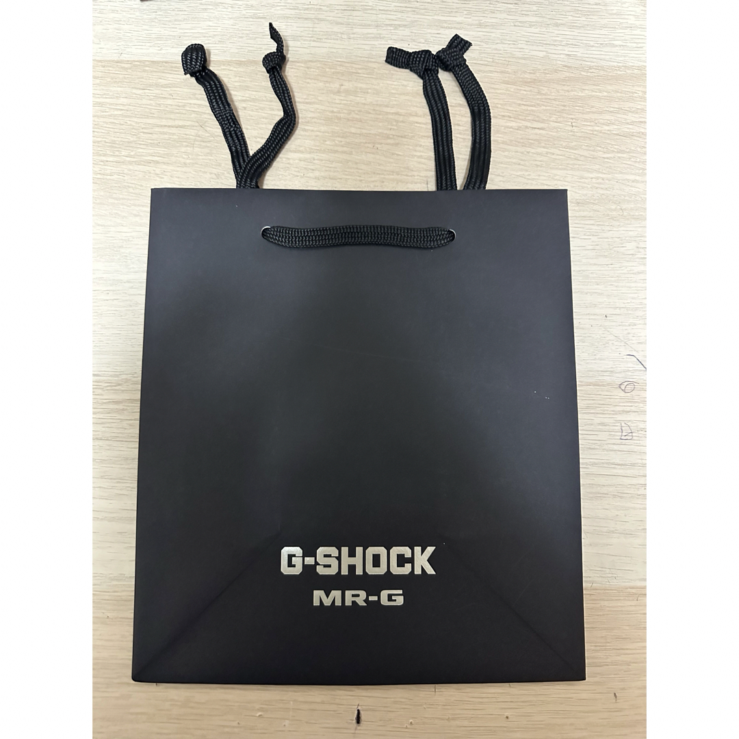 CASIO(カシオ)のG-SHOCK 紙袋 ショップ袋　MR-Gシリーズ レディースのバッグ(ショップ袋)の商品写真