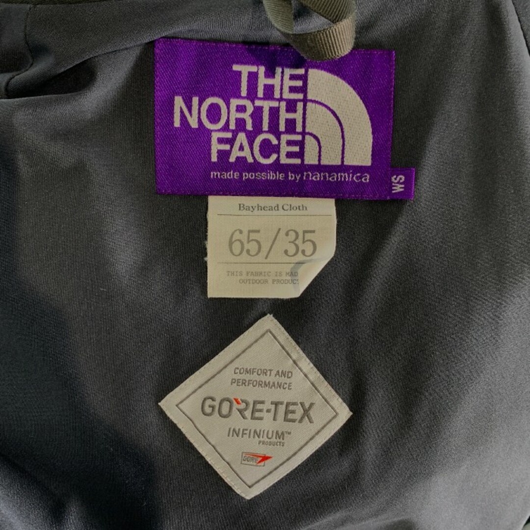 THE NORTH FACE PURPLE LABEL ノースフェイス パープルレーベル 65/35 GORE-TEX INFINIUM Mountain Coat ゴアテックス マウンテンコート グレー NP2200N Size WS メンズのジャケット/アウター(その他)の商品写真