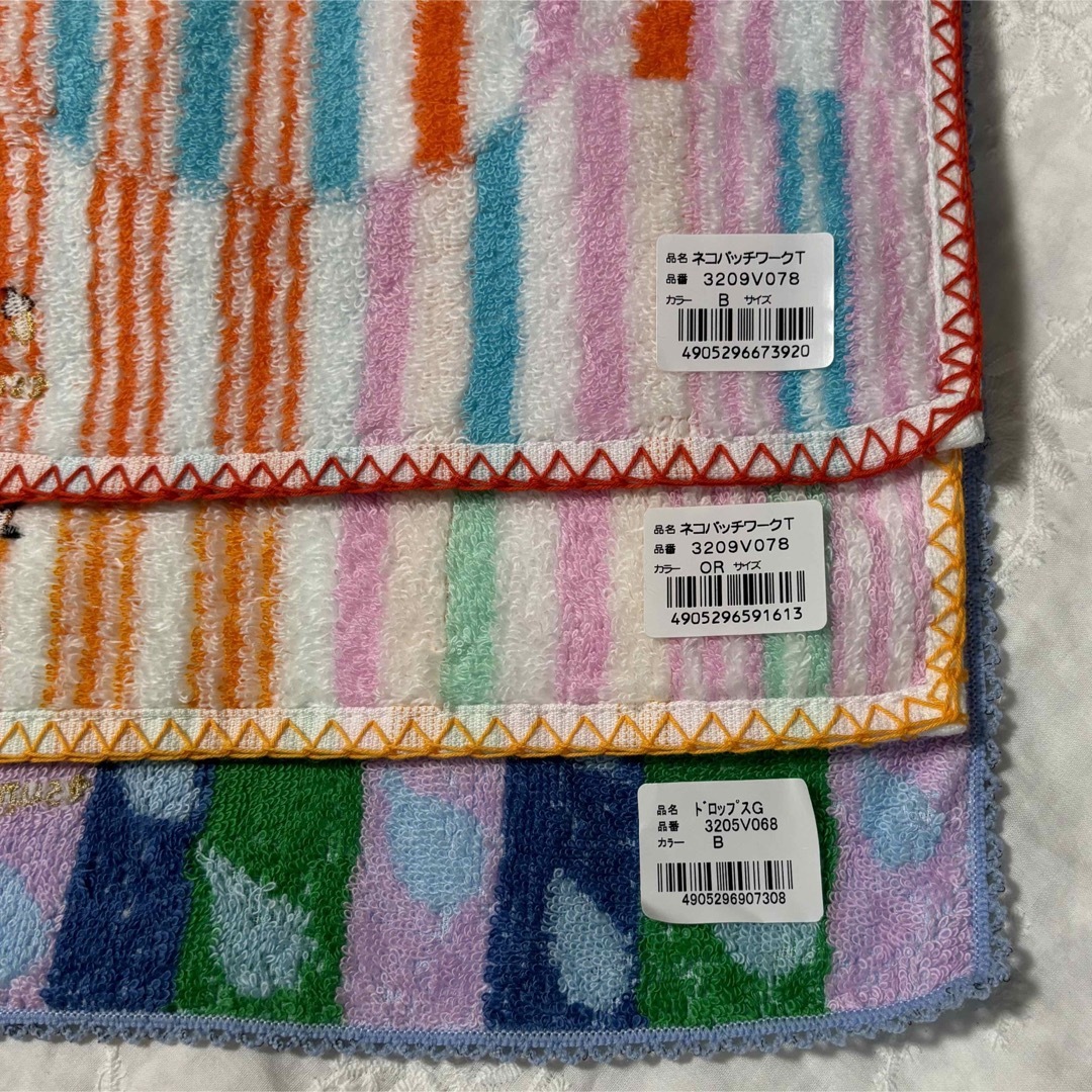 TSUMORI CHISATO(ツモリチサト)の【新品】tsumori chisato ツモリチサト タオル ハンカチ 3枚 レディースのファッション小物(ハンカチ)の商品写真