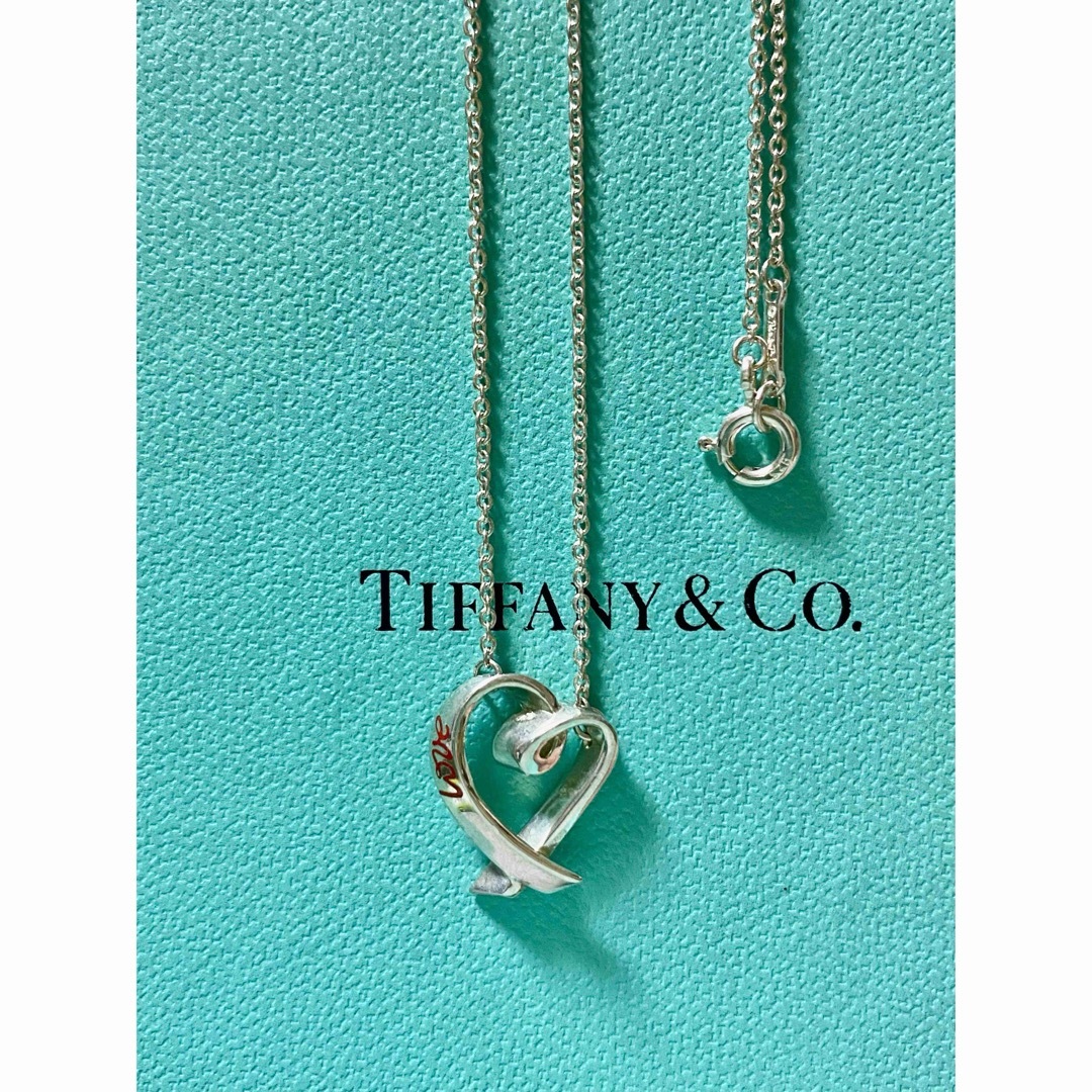 TIFFANY ティファニー ラヴィングハート リング＆ネックレス 送込-