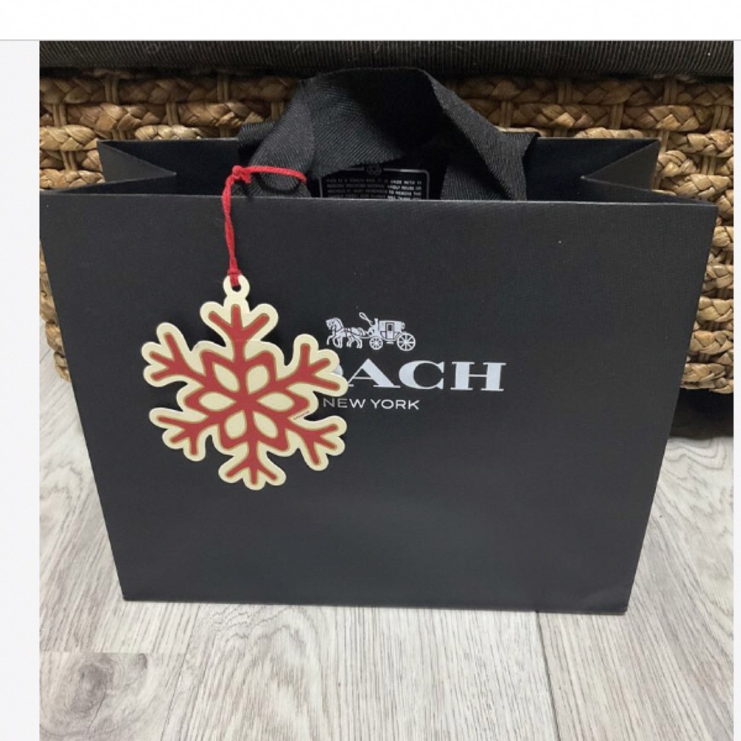 COACH - ☆COACH コーチ ギフトラッピング4点セット 紙袋 ギフト COACH - ☆COACH コーチ ギフトラッピング4点セット 紙袋 ギフト