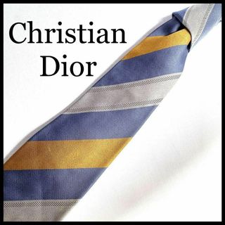 クリスチャンディオール(Christian Dior)の【Christian　Dior】ストライプ　ネクタイ 　メンズ　紳士(ネクタイ)