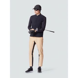 デサント(DESCENTE)のデサントゴルフ　はっ水ストレッチ裏シャギーパンツ（9分丈）(ウエア)