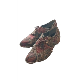 アナスイ(ANNA SUI)の希少　新品未使用　アナスイ　ヴィンテージ　花柄　ローファー　23.5cm(ローファー/革靴)