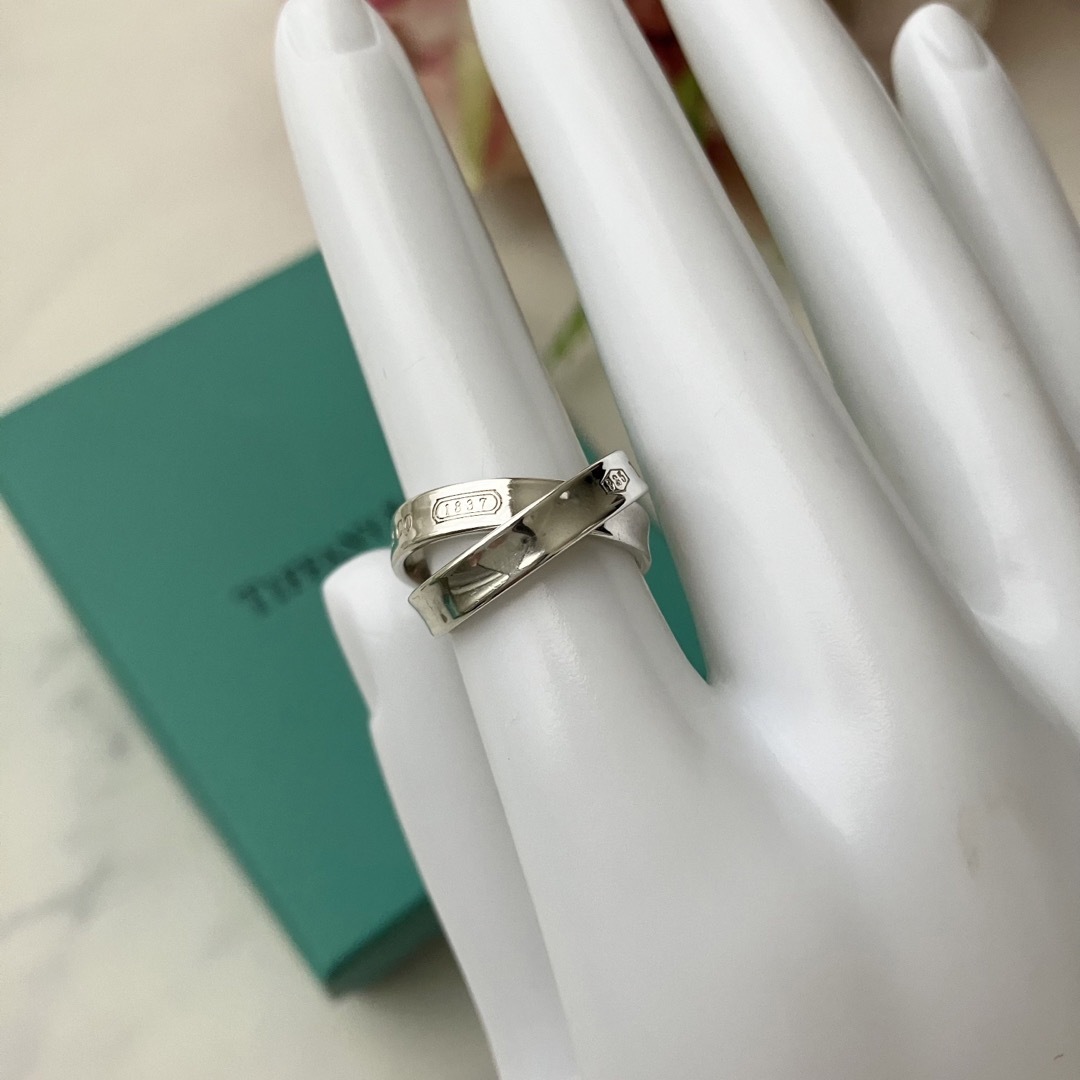 Tiffany & Co.(ティファニー)のティファニー✨TIFFANY&CO ダブルリング　アトラス レディースのアクセサリー(リング(指輪))の商品写真