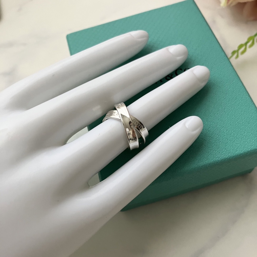 Tiffany & Co.(ティファニー)のティファニー✨TIFFANY&CO ダブルリング　アトラス レディースのアクセサリー(リング(指輪))の商品写真