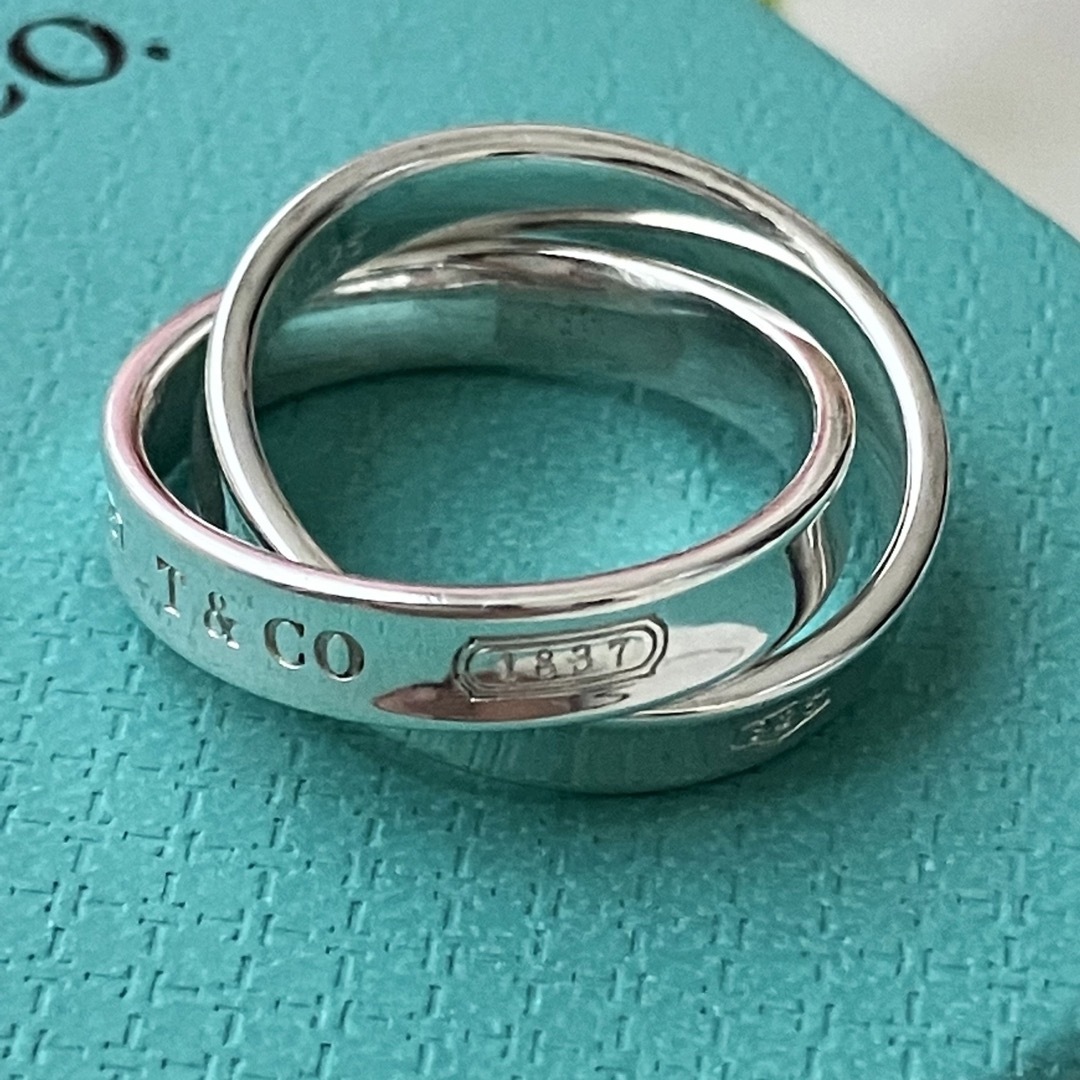 Tiffany & Co.(ティファニー)のティファニー✨TIFFANY&CO ダブルリング　アトラス レディースのアクセサリー(リング(指輪))の商品写真