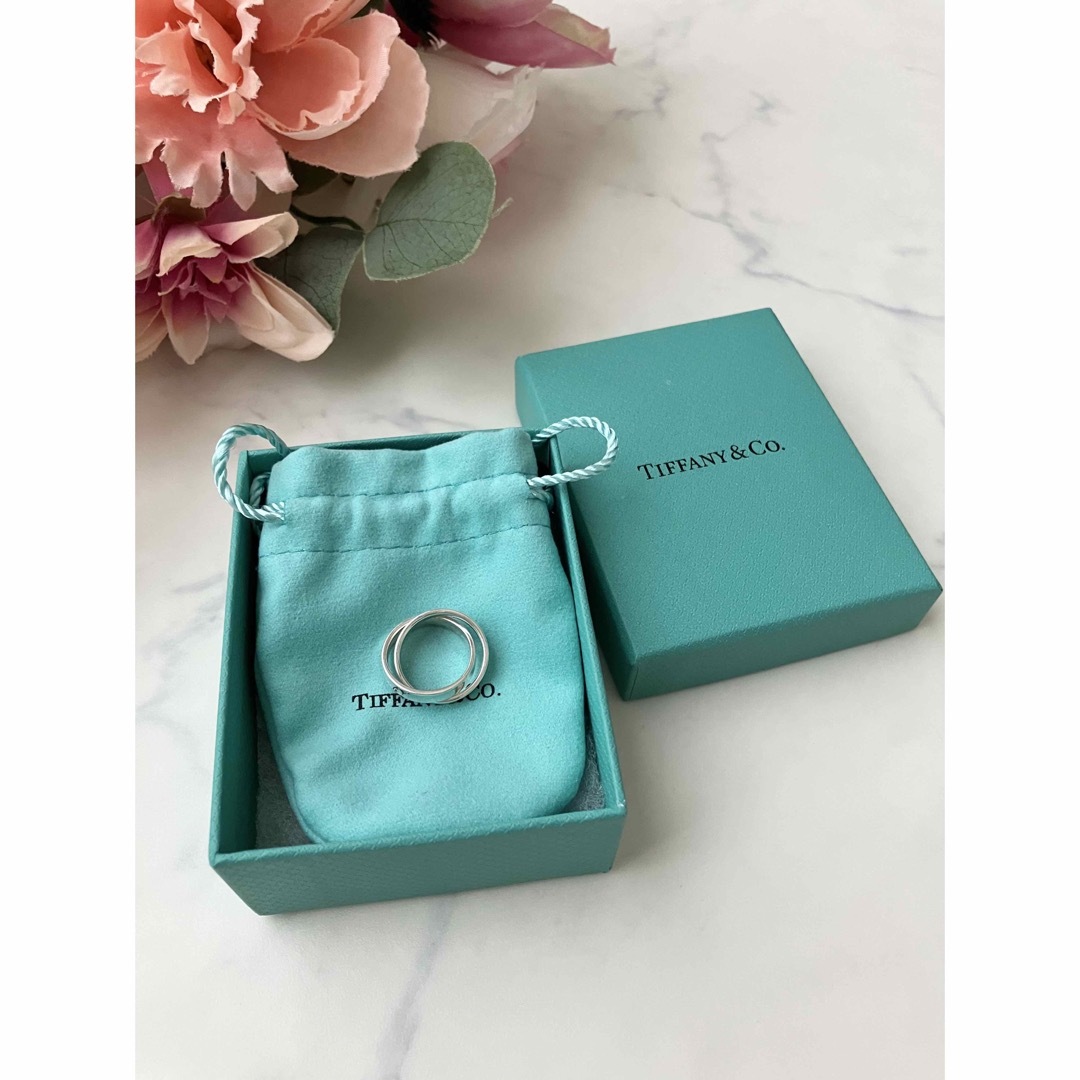 Tiffany & Co.(ティファニー)のティファニー✨TIFFANY&CO ダブルリング　アトラス レディースのアクセサリー(リング(指輪))の商品写真