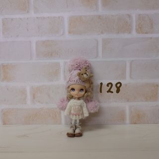 ＊128＊Petit Blythe 耳当て付きニット帽3点セット(その他)