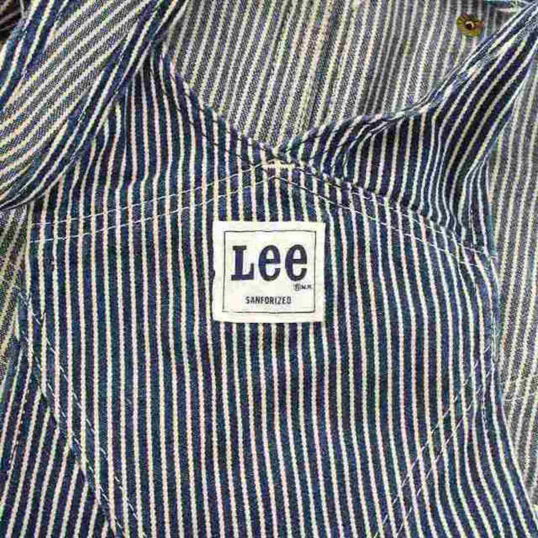 Lee(リー)のLEE 0294 オーバーオール 1950年代 復刻版 32×33 L 紺 白 メンズのパンツ(サロペット/オーバーオール)の商品写真