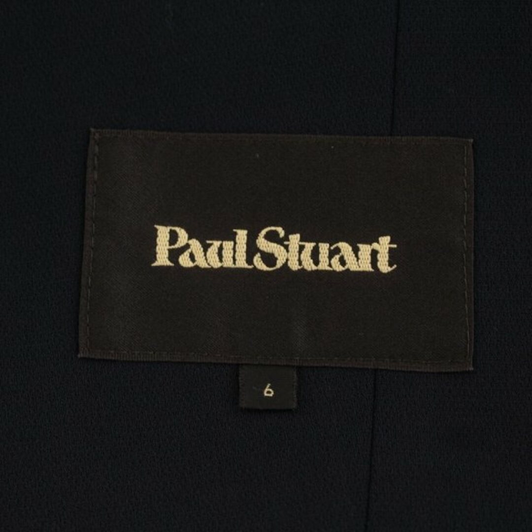 Paul Stuart(ポールスチュアート)のポールスチュアート スーツ セットアップ 上下 6 M 紺 ネイビー レディースのフォーマル/ドレス(スーツ)の商品写真